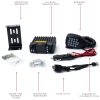 BTECH UV-25X4 (Second Generation) Tri Band 25W Mobile Radio - Image 6