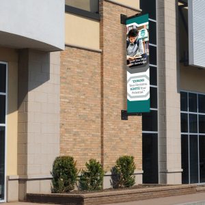 Wall Building Sign Aluminum Sign Board Wind Release Hinge 24 x 96