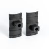 Sure Grip­ Pole Brackets Black Set of 2 (Replacement)