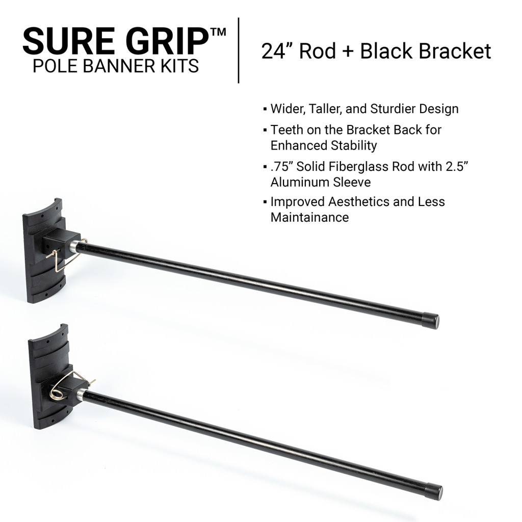 Sure Grip Black 24 inches