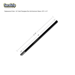 suregrip replacement 18-inch fiberglass pole