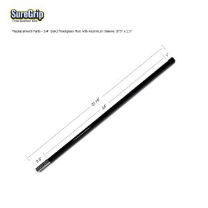 suregrip replacement 24-inch fiberglass pole