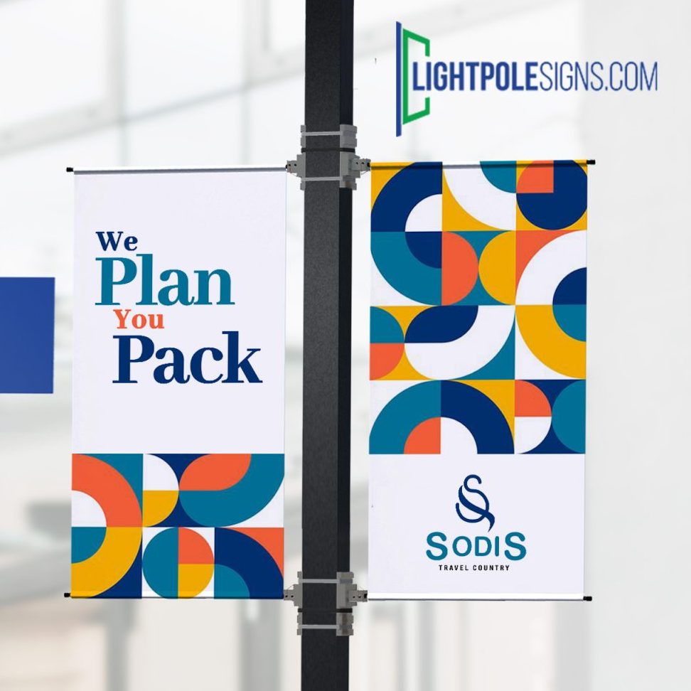 Sure Grip Pole Banner