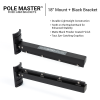 Pole Master Bracket with Black Sure Grip