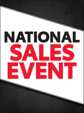 National Sales Event