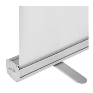 24 inch wide retractable banner stand