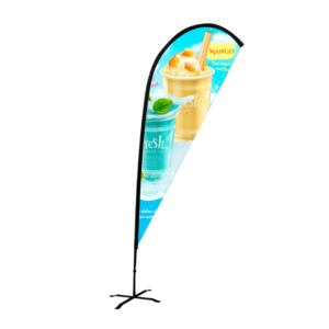 teardrop flag package